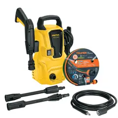 PRETUL - Hidrolavadora Portatil 1200W 1350psi + Manguera 10 metros