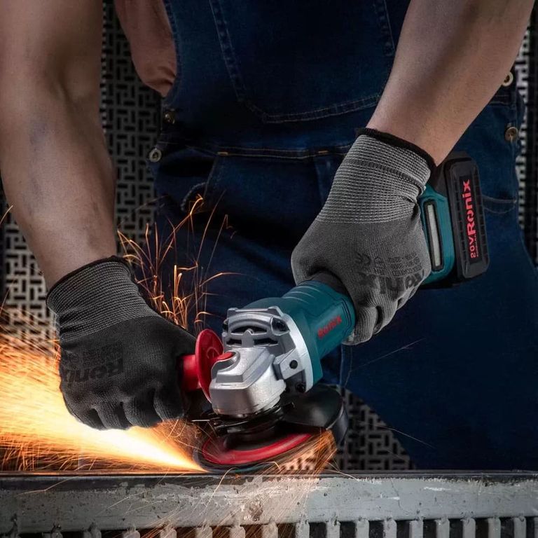 Amoladora Inalámbrica 4.5″ 20V 4Ah Brushless 8657 Industrial