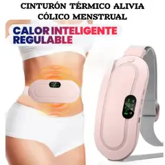 SM - Cinturón Masajeador y Calentador Eléctrico Para Cólicos Menstruales