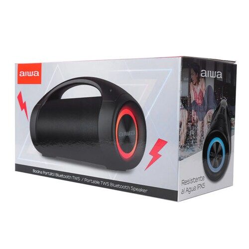 AWS600BT - PARLANTE BLUETOOTH PORTATIL CON LUCES RGB - 20 WATTS