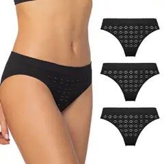 LUPO - Pack x3 Calzón de Mifrofibra sin Costuras