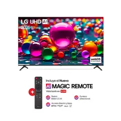 LG - Televisor 75 UHD 4K Smart TV ThinQ AI - 75UA8050PSA