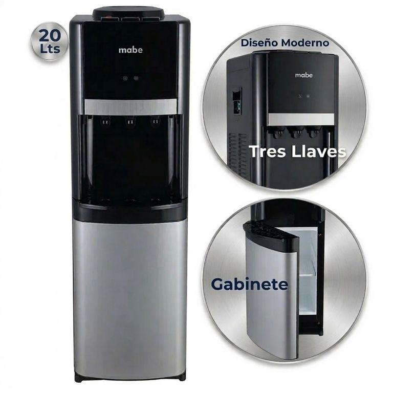 Dispensador De Agua 20 Lt MXCF05PFS