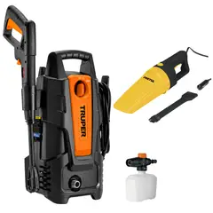 Truper - Combo hidrolavadora 1500PSI aspirador 12V