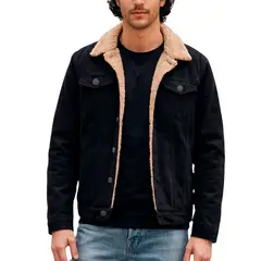 ELEMENT SPECIAL EDITION - Casaca Jean con Peluche Interior Estilo Urbano Premium