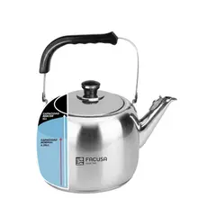FACUSA - TETERA TRADICIÓN 5 L ACERO INOX. CON SILVADOR -