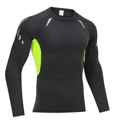 BAALATHKKO5 - Camiseta Para Gym De Hombre Compression Calentador Deportivo