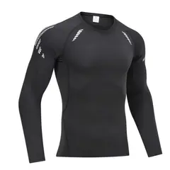 BAALATHKKO5 - Camiseta Para Gym De Hombre Compression Calentador Deportivo