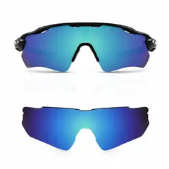 CUSTOM - Lunas repuesto para lentes de sol Radar EV Path OO9208 - Azul