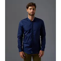 MBO - Camisa Manga Larga 100% Algodón Slim Fit Hombre