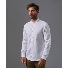 MBO - Camisa Manga Larga 100% Algodón Classic Fit Hombre