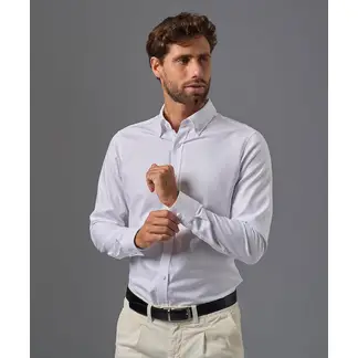 MBO - Camisa de Vestir 100% Algodón Hombre