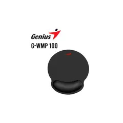 GENIUS - PAD MOUSE G-WMP 100 CON DESCANSADOR NEGRO
