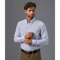 MBO - Camisa de Vestir 100% Algodón Hombre