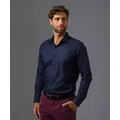 Mbo - Camisa de Vestir 100% Algodón Hombre
