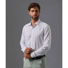 Mbo - Camisa de Vestir 100% Algodón Hombre