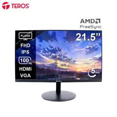 TEROS - Monitor plano TE-2130CS 21.5 FHD IPS 100Hz 5ms HDMI VGA