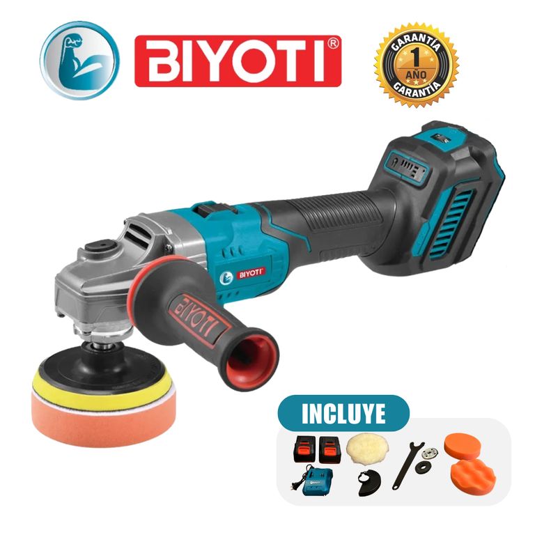 AMOLADORA ANGULAR INALÁMBRICA 20V
