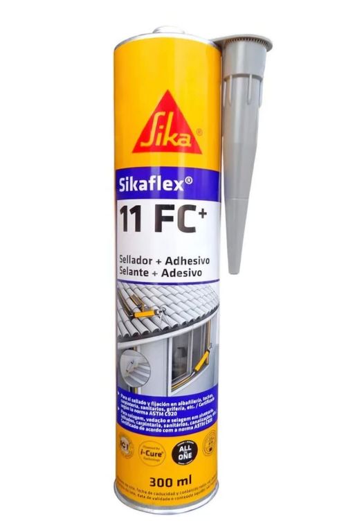 SELLADOR + ADHESIVO SIKAFLEX-11F PURFORM GRIS300 ML