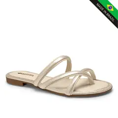 MISSISSIPI - SANDALIA FLAT MF650-MF651-0006 CREMA