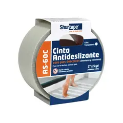 SHURTAPE - Cinta Antideslizante Transparente para Baños y Duchas 48mm x 4.6m