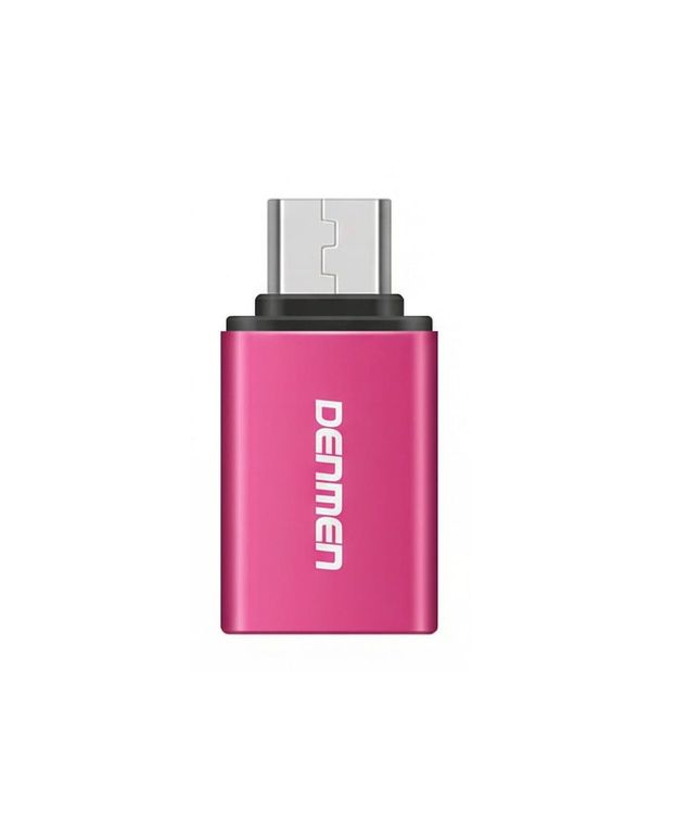Adaptador Denme De V8 A USB 3.0 Color Lila