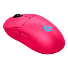 LOGITECH - Mouse inalámbrico para juegos PRO 2 LIGHTSPEED Magenta