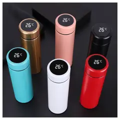 INSPIRA MARKET - Termo inteligente digital pantalla táctil 500ml liso