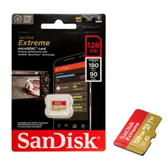 SANDISK - Memoria Microsd Extreme 128gb
