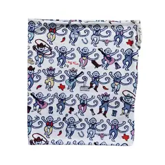 RED CARROT - Cuello de algodon pima mono I Love you so much