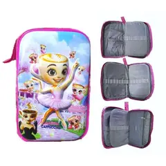 GENERICO - CARTUCHERA ORGANIZADORA 3D BALERINA CAPUCCINA