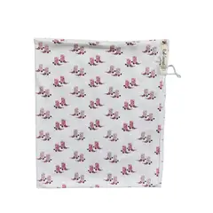 RED CARROT - Cuello de algodon pima mono botas rojo y rosa