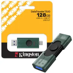 KINGSTON - Memoria Usb 128gb Datatraveler Duo