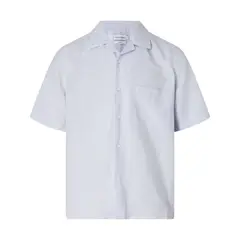 CALVIN KLEIN - CAMISA LINEN COTTON CUBAN S/S SHIRT