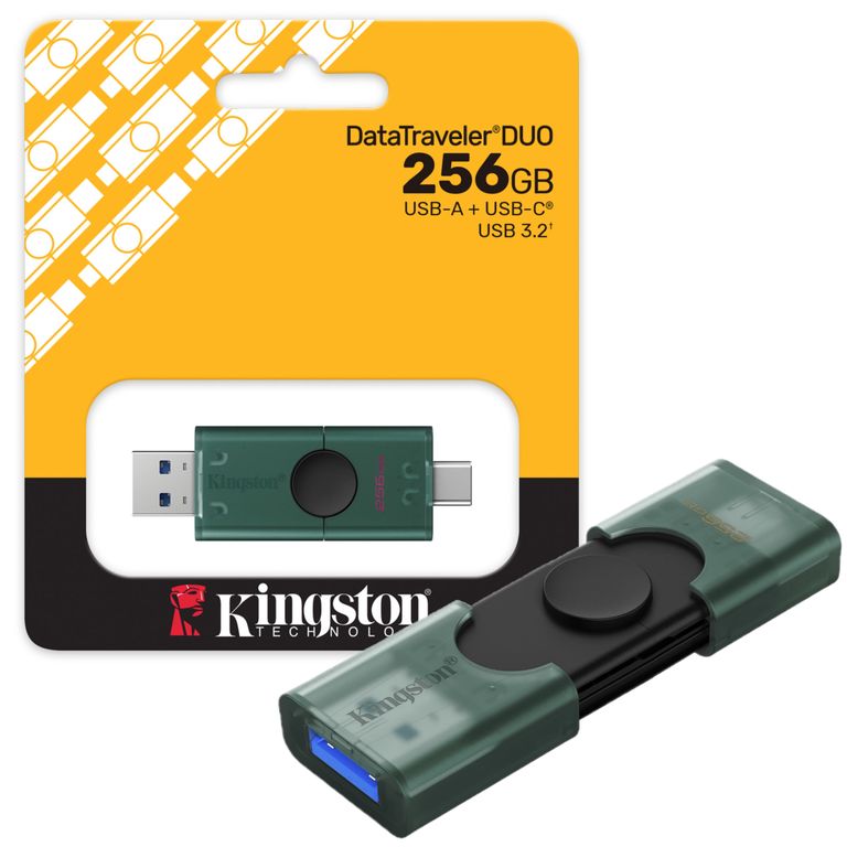 Memoria Usb Duo 256gb Usb-ausb-c