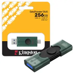 KINGSTON - Memoria Usb Duo 256gb Usb-ausb-c