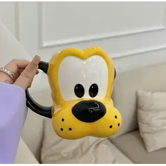 GENERICO - TAZA DISNEY 3D PLUTO AMARILLO