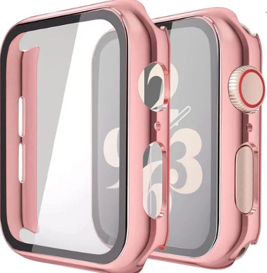 Bumpers para Apple Watch Platinado 45mm - ROSADO