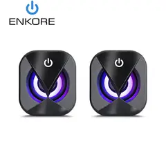 ENKORE - Parlante BRAVIO ENS 300 2.0 RGB 2 PARA PC