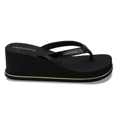 STHEF - SANDALIA MUJER PLAYERA NEGRO 8198