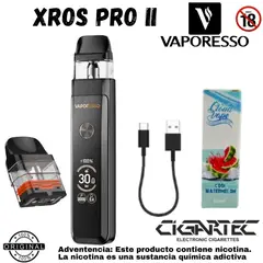 VAPORESSO - Vape Xros Pro 2 Con liquido de 10ml