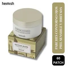 HEIMISH - Parches Contorno Ojos Piel Irritada - Matcha Biome Active Hydrogel Eye Patch 60pads