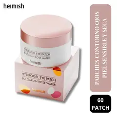 HEIMISH - Parches Contorno Ojos Piel Sensible - Bulgarian Rose Water Hydrogel Eye Patch 60pads