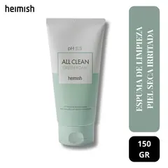 HEIMISH - Espuma Limpieza Facial Piel Seca y Irritada - All Clean Green Foam 150gr