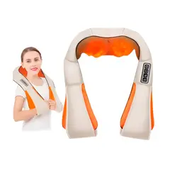 GENERICO - Masajeador Cervical Cuello Hombro Espalda Luz Roja