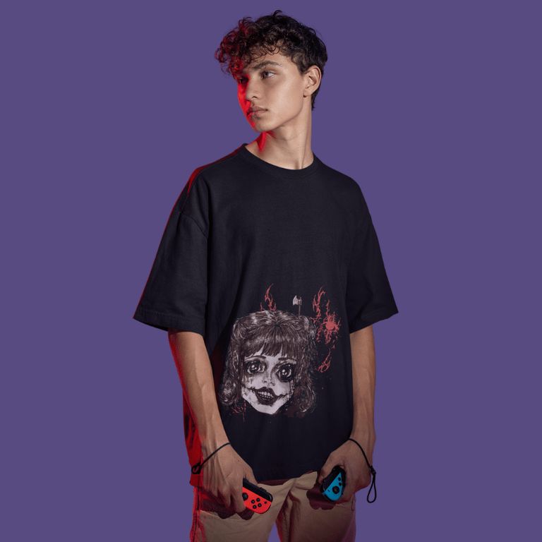 Polo oversize streetwear - ECLIPSE