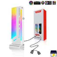 GENERICO - Soporte para Tarjetas Graficas de Computadora GPU ARGB de 5V - Negro