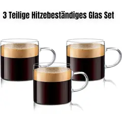 GENERICO - Taza espresso 90 ml SET DE 3