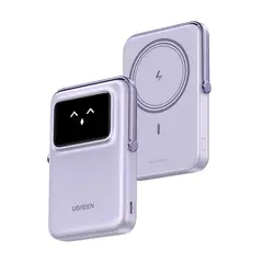 UGREEN - Cargador portátil magnético Uno de 10000 mAh, batería externa inalámbrica Qi de 7,5 W