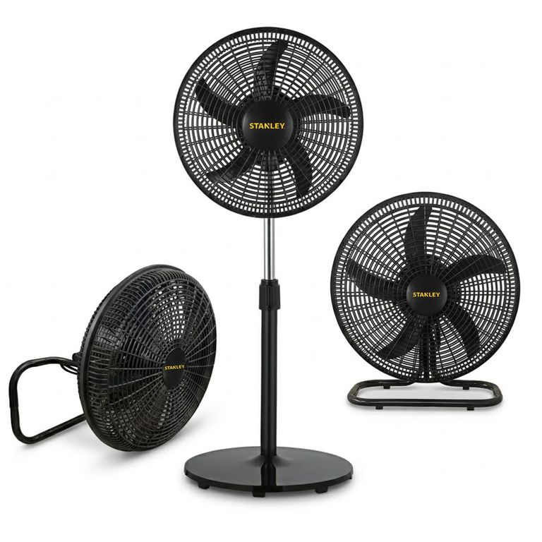 VENTILADOR DE PEDESTAL 18 PULGADAS 60W 3 EN 1